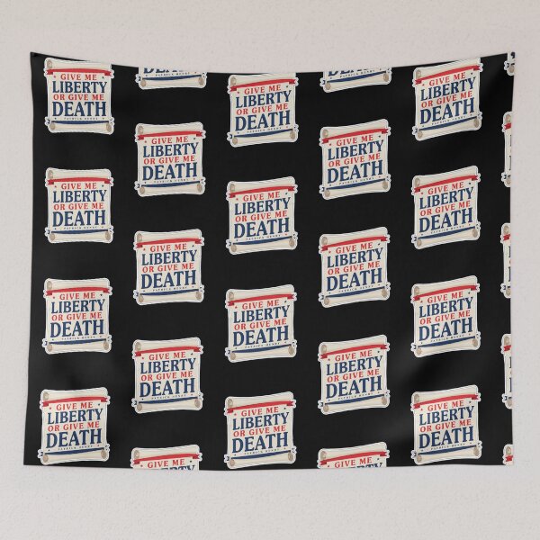 Item preview, Give Me Liberty or Give Me Death - Scroll Design designed and sold by Peter Stawicki.