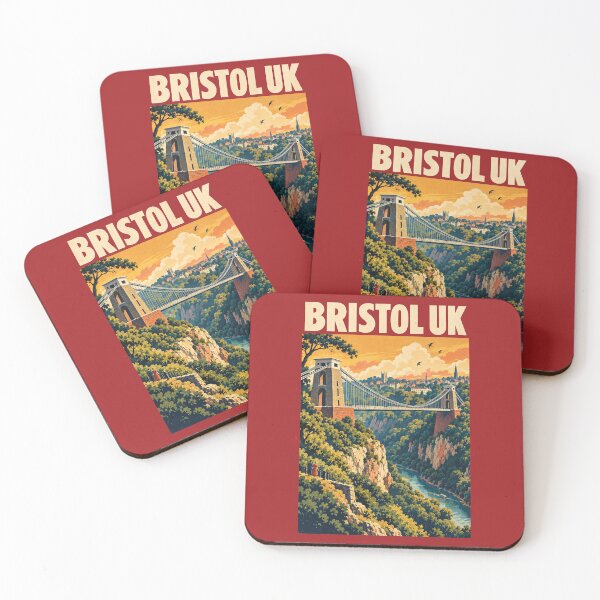Item preview, Bristol Travel Poster Vintage Retro Art designed and sold by windmildesigner.