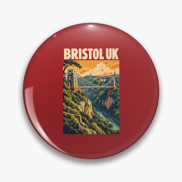 Item preview, Bristol Travel Poster Vintage Retro Art designed and sold by windmildesigner.