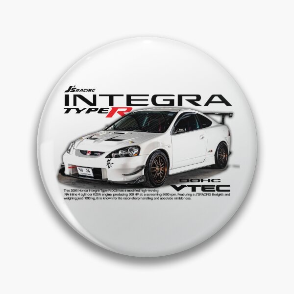 Item preview, JDM Honda Integra Type R VTEC Retro Car designed and sold by 444WORKS.