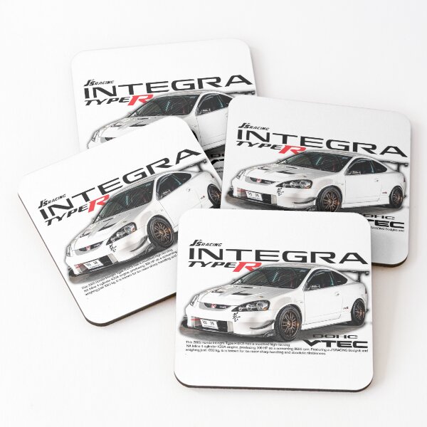 Item preview, JDM Honda Integra Type R VTEC Retro Car designed and sold by 444WORKS.