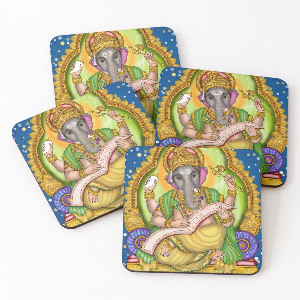 Item preview, Lord Ganesha Digital Drawing | Hindu Elephant God Spiritual Artwork designed and sold by Harshit_Digital_Arts.