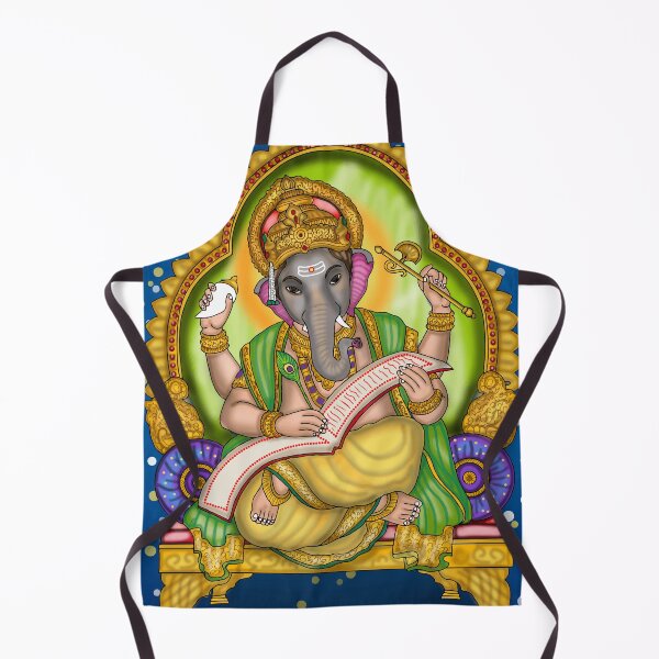 Item preview, Lord Ganesha Digital Drawing | Hindu Elephant God Spiritual Artwork designed and sold by Harshit_Digital_Arts.