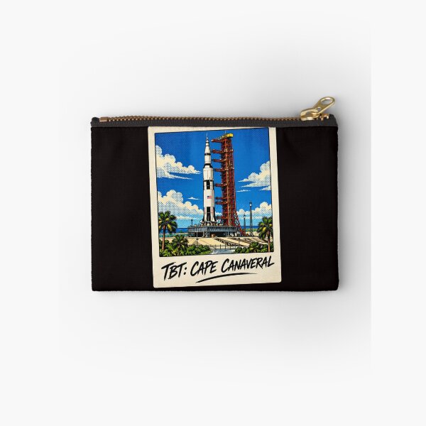Item preview, TBT: Cape Canaveral Saturn V – Vintage Polaroid Pop Art designed and sold by ByJeffro.