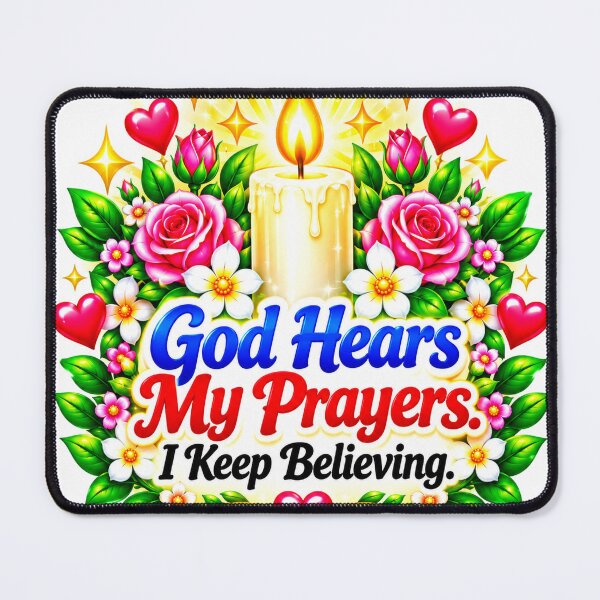 Item preview, God Hears My Prayers. designed and sold by New Wave Artworks & Odds &Ends.
