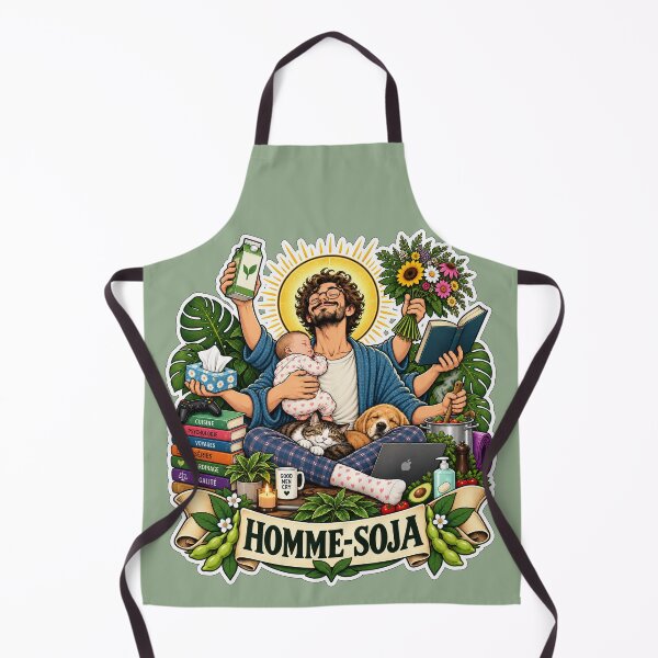 Item preview, Soy Man – Gentle Masculinity & Self-Deprecation designed and sold by Pop Pantheon & Trim Team.