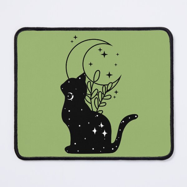 Item preview, Mystical Cat Moon designed and sold by AtTeeTime.