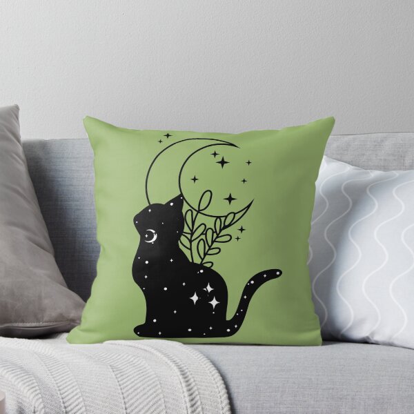 Item preview, Mystical Cat Moon designed and sold by AtTeeTime.
