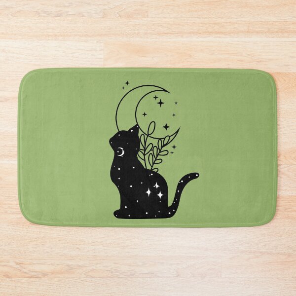 Item preview, Mystical Cat Moon designed and sold by AtTeeTime.