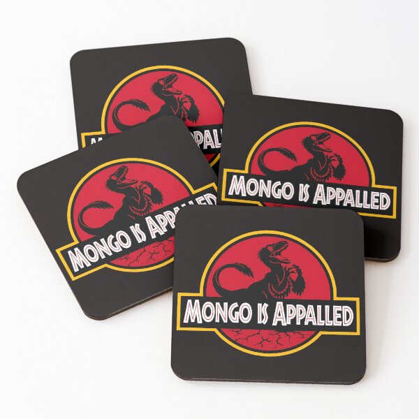Item preview, Mongo está horrorizado con la parodia de la película Dinosaur Raptor. designed and sold by Lagoart.