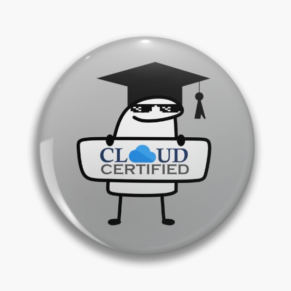 Item preview, Cloud Certified Design | Microsoft Azure inspired | Meme | Stickers, T-Shirts, Mugs, Backpacks, Pins, Notebooks & More designed and sold by I am Certified Designs.