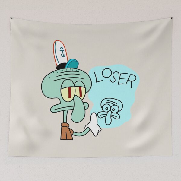 Item preview, Squidward Loser  designed and sold by thatskawaii.