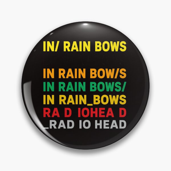 Item preview, In Rain Bows Typographic Wordplay  designed and sold by Lagoart.
