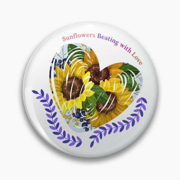 Artikelvorschau, Blumenherz entworfen und verkauft von Kuevitaglowshop.