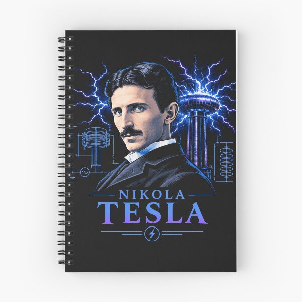 Item preview, Nikola Tesla Electric Genius Portrait Illustration    designed and sold by Owcomm.