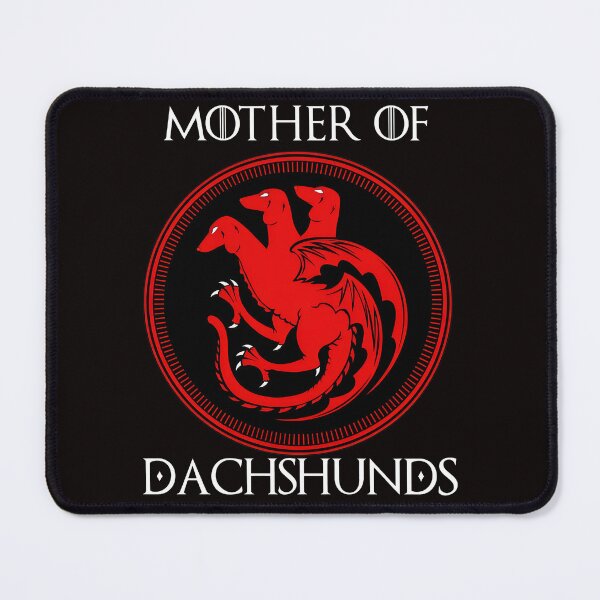Item preview, Mother of Dachshunds Three Headed Dragon Emblem designed and sold by Lagoart.