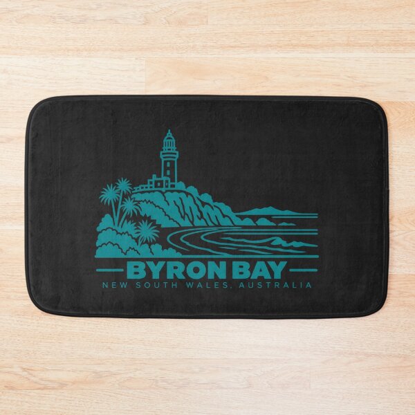 Item preview, Byron Bay New South Wales Australia Line Art Travel Poster designed and sold by CMYKStudio.
