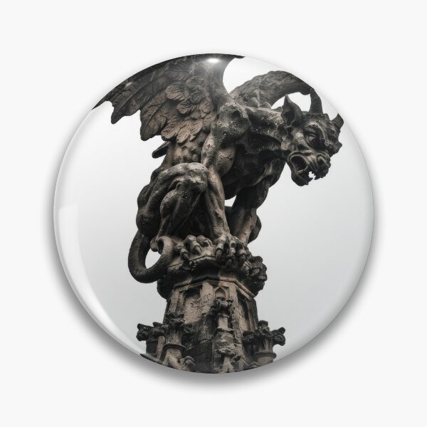 Item preview, Gothic Cathedral Gargoyle Stone Statue Photography designed and sold by Rahat3344.