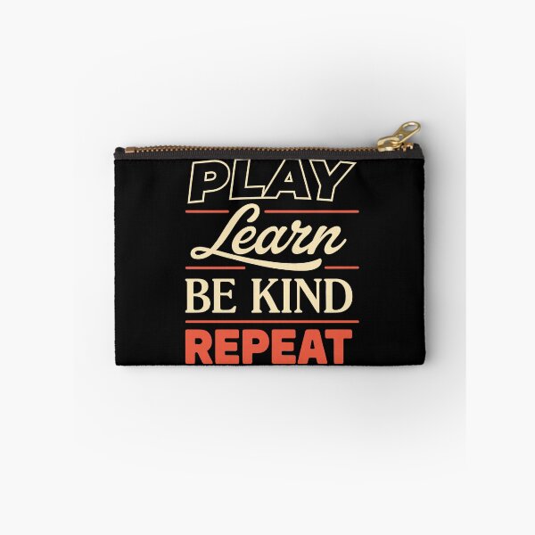 Item preview, Play Learn Be Kind Repeat Positivity Gift designed and sold by Say It With Ink.