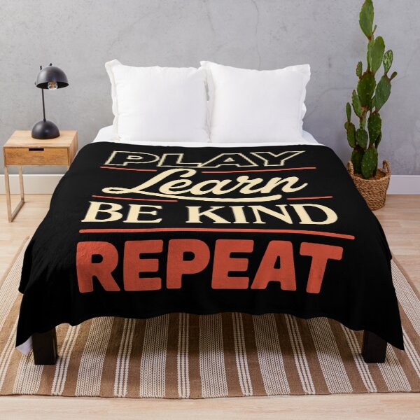 Item preview, Play Learn Be Kind Repeat Positivity Gift designed and sold by Say It With Ink.