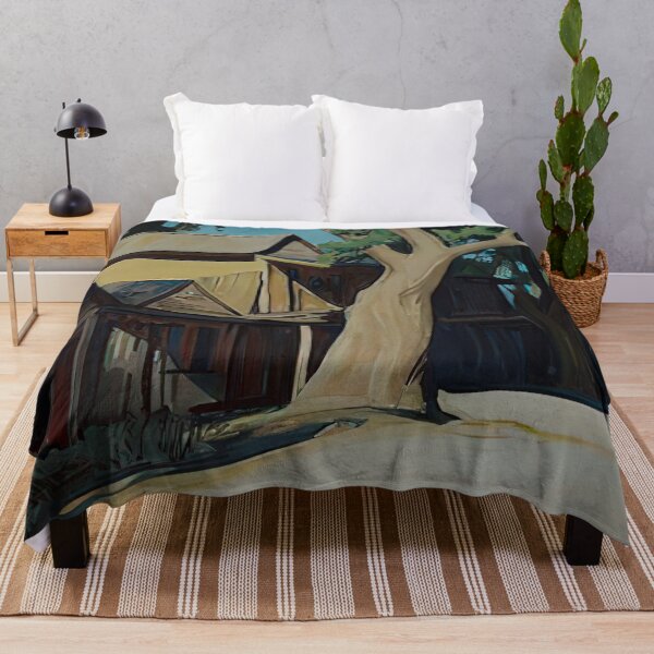Item preview, Old chinatown carson city nevada 1937 designed and sold by VeilOfPigments.