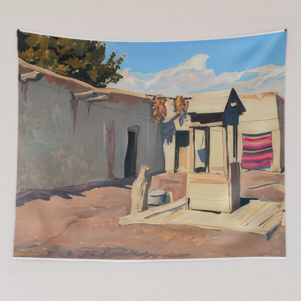 Item preview, Old patio 1931 designed and sold by VeilOfPigments.