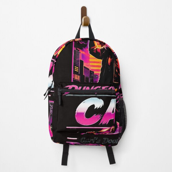 Item preview, Dungeon Crawler Carl Retro Synthwave Raptor designed and sold by Lagoart.