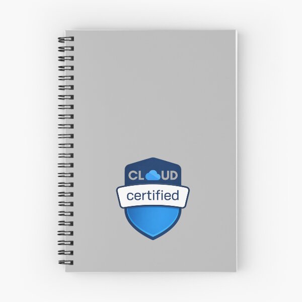 Item preview, Cloud Certified Badge Design | Microsoft Azure colors | Stickers, T-Shirts, Mugs, Backpacks, Pins, Notebooks & More designed and sold by I am Certified Designs.