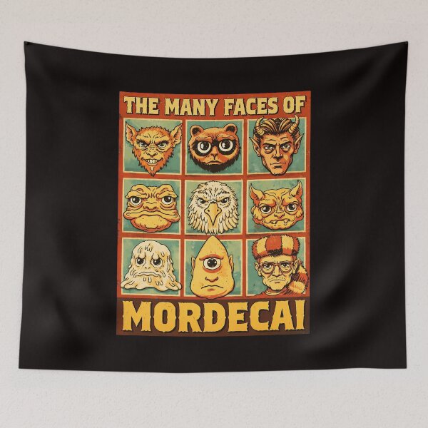 Item preview, The Many Faces of Mordecai Art Collection designed and sold by Lagoart.