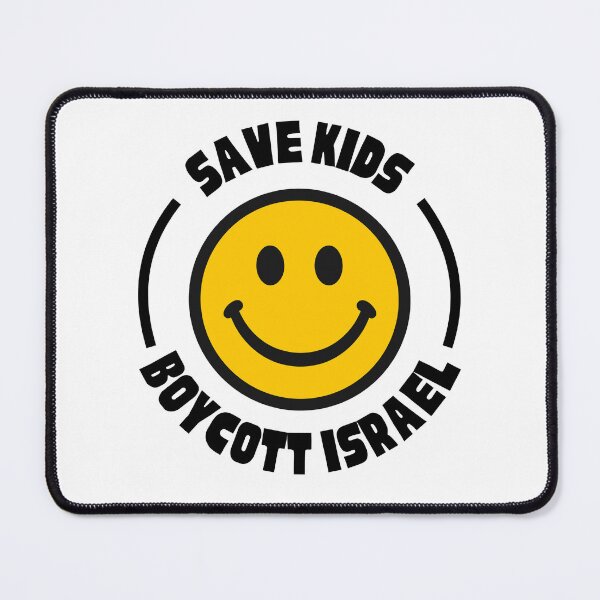 Item preview, Save Kids Boycott Israel - Happy Face BDS Human Rights, Free Palestine Merch designed and sold by Forbidden Merch.