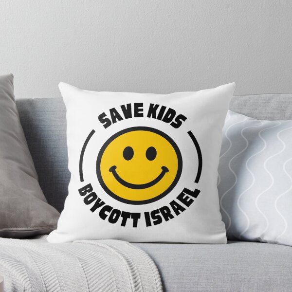 Item preview, Save Kids Boycott Israel - Happy Face BDS Human Rights, Free Palestine Merch designed and sold by Forbidden Merch.