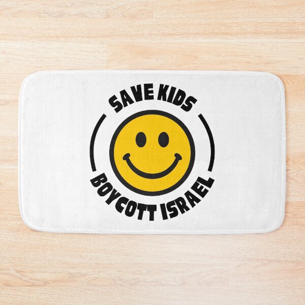 Item preview, Save Kids Boycott Israel - Happy Face BDS Human Rights, Free Palestine Merch designed and sold by Forbidden Merch.