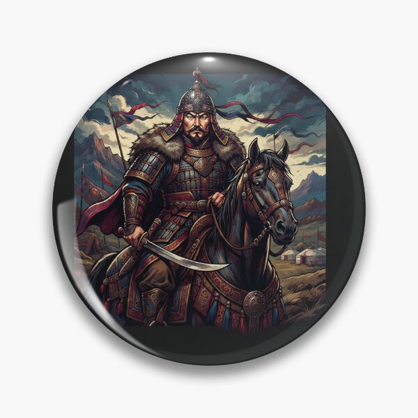Item preview, Genghis Khan Warrior on Horseback    designed and sold by Owcomm.