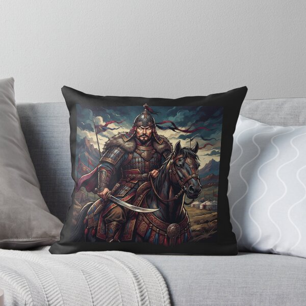 Item preview, Genghis Khan Warrior on Horseback    designed and sold by Owcomm.