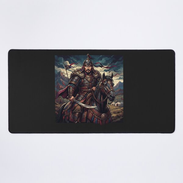 Item preview, Genghis Khan Warrior on Horseback    designed and sold by Owcomm.