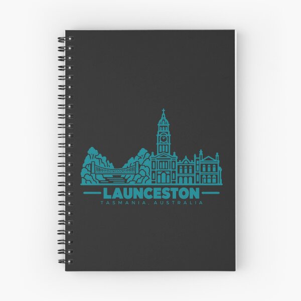 Item preview, Launceston Tasmania Australia Line Art Landmark Poster designed and sold by CMYKStudio.