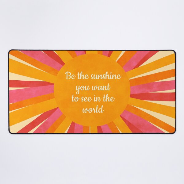 Item preview, Be the sunshine quote designed and sold by Ana Gorozpe.