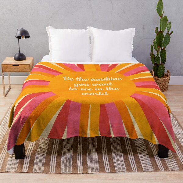 Item preview, Be the sunshine quote designed and sold by Ana Gorozpe.