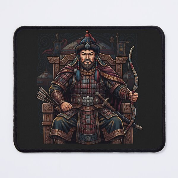 Item preview, Genghis Khan Mongolian Emperor Portrait designed and sold by Owcomm.