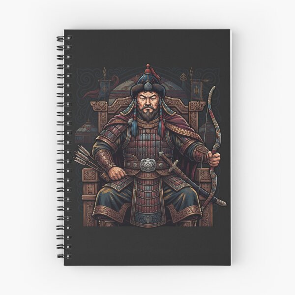 Item preview, Genghis Khan Mongolian Emperor Portrait designed and sold by Owcomm.