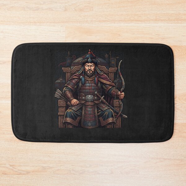 Item preview, Genghis Khan Mongolian Emperor Portrait designed and sold by Owcomm.