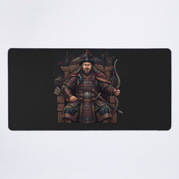 Item preview, Genghis Khan Mongolian Emperor Portrait designed and sold by Owcomm.