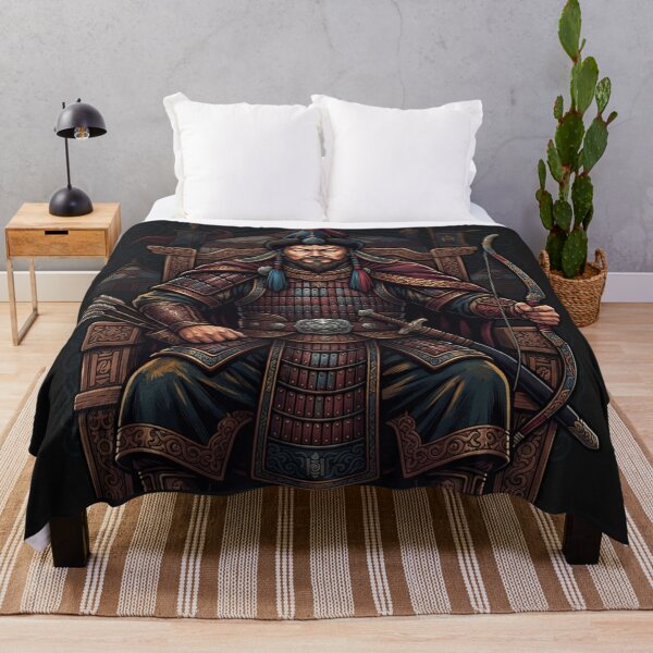 Item preview, Genghis Khan Mongolian Emperor Portrait designed and sold by Owcomm.