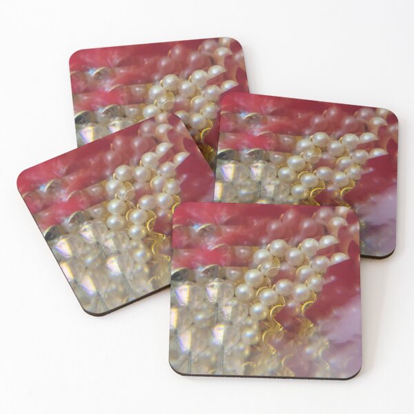 Item preview, Fiery Love & Pearls: Crimson Velvet Kaleidoscope designed and sold by ElionSolis.