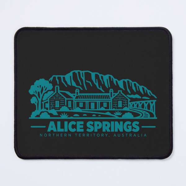 Item preview, Alice Springs Northern Territory Australia Line Art Travel Poster designed and sold by CMYKStudio.