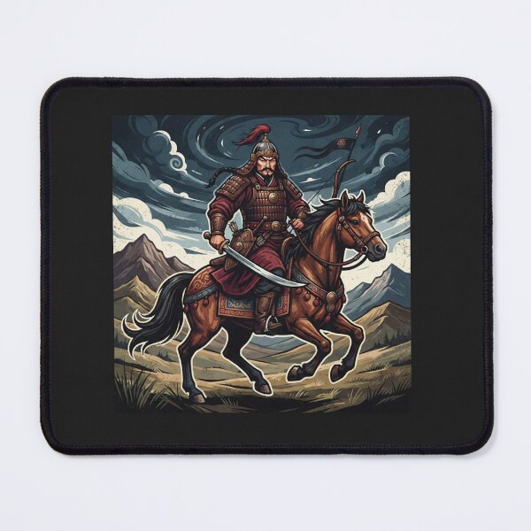 Item preview, Genghis Khan Warrior On Horseback Emperor designed and sold by Owcomm.