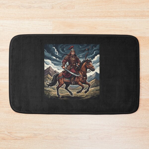Item preview, Genghis Khan Warrior On Horseback Emperor    designed and sold by Owcomm.