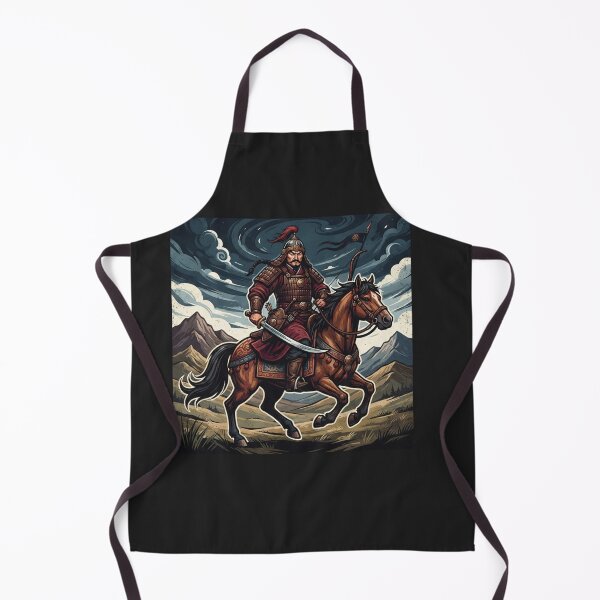 Item preview, Genghis Khan Warrior On Horseback Emperor    designed and sold by Owcomm.