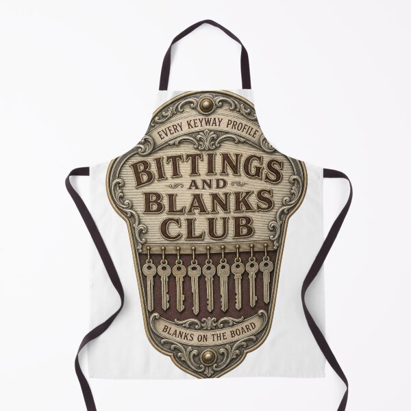 Item preview, Bittings And Blanks Club Key Blank Emblem designed and sold by BoosterShop.