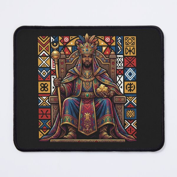 Item preview, Mansa Musa African King On Throne designed and sold by Owcomm.